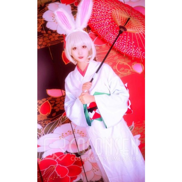 画像9: 陰陽師　山兎　やまうさぎ　コスプレ衣装 (9)