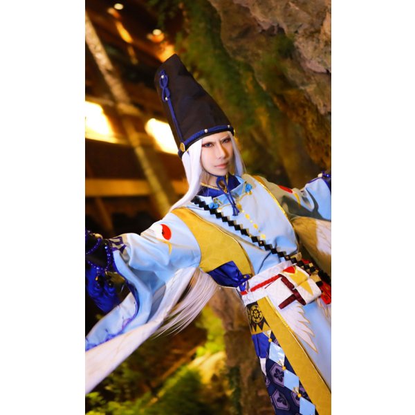 画像11: 中国 陰陽師GO 安倍晴明 あべのせいめい コスプレ衣装 (11)