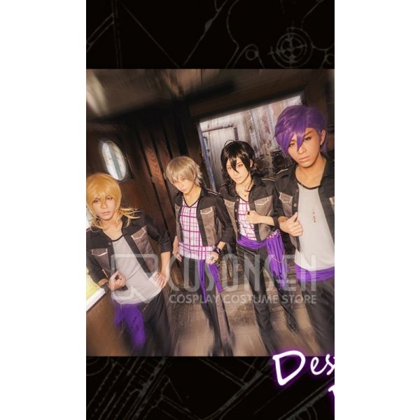 画像9: 【25%OFF】あんさんぶるスターズ あんスタ ユニットソングCD第2弾 UNDEAD 乙狩アドニス コスプレ衣装 (9)