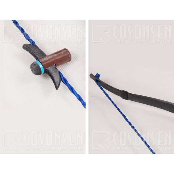 画像4: Overwatch オーバーウォッチ ハンゾー  弓 矢 矢筒 コスプレ道具 弓120cm 矢75cm 矢筒60cm (4)