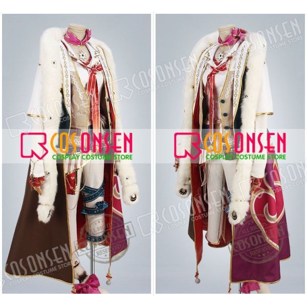 画像3: 夢王国と眠れる100人の王子様 夢100 SPチェシャ猫 太陽覚醒 コスプレ衣装 (3)