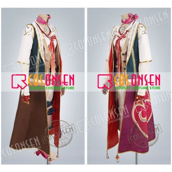 画像5: 夢王国と眠れる100人の王子様 夢100 SPチェシャ猫 太陽覚醒 コスプレ衣装 (5)