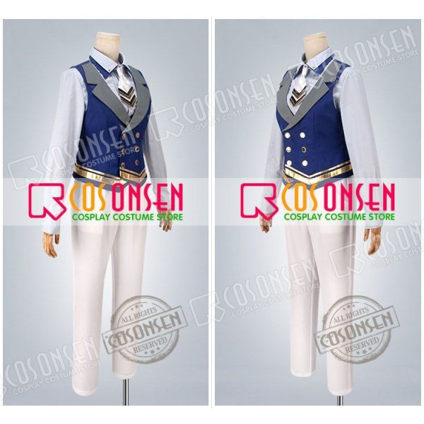 画像5: あんさんぶるスターズ あんスタ 光輝★騎士たちのスターライトフェスティバル 朱桜司 コスプレ衣装 (5)