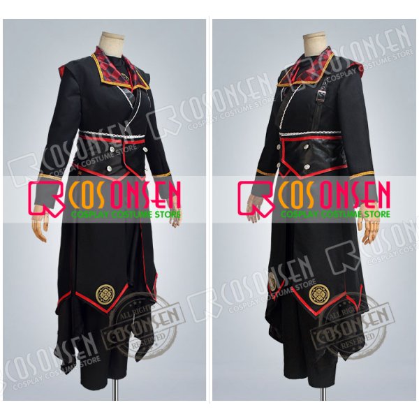 刀剣乱舞 ミュージカル2部ライブ衣装 加州清光 黒バージョン コスプレ衣装