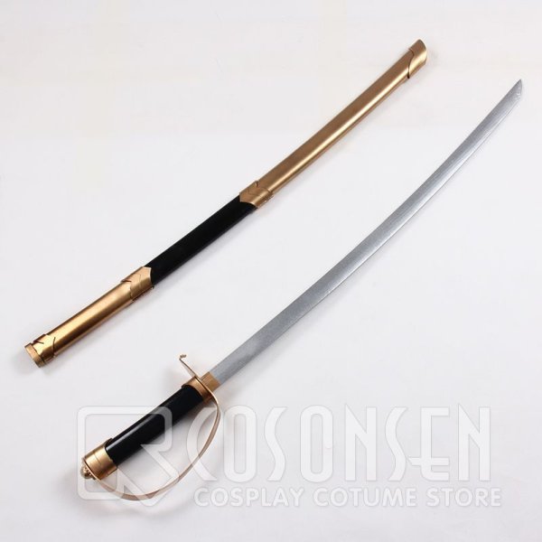 画像3: あんさんぶるスターズ! 剣戟!月光浪漫の歌劇 鬼龍紅郎 蓮巳敬人 南雲鉄虎 神崎颯馬 守沢千秋 剣 コスプレ道具110cm (3)