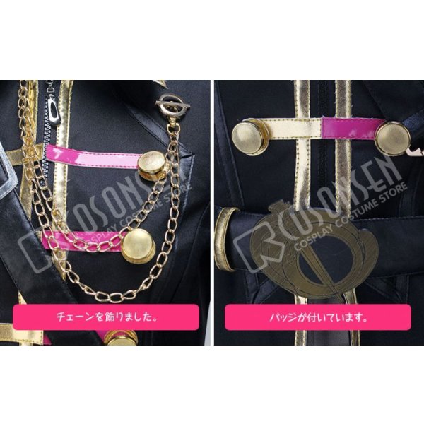 画像11: ツキウタ。 TSUKINO EMPIRE(ツキノ帝国) 卯月新 コスプレ衣装 (11)