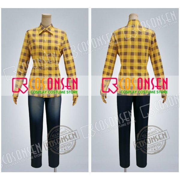 画像10: A3!(エースリー) 夏組 斑鳩三角 コスプレ衣装 (10)