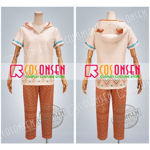 画像4: A3!(エースリー) 夏組 にぼしを巡る冒険 斑鳩三角 コスプレ衣装 (4)