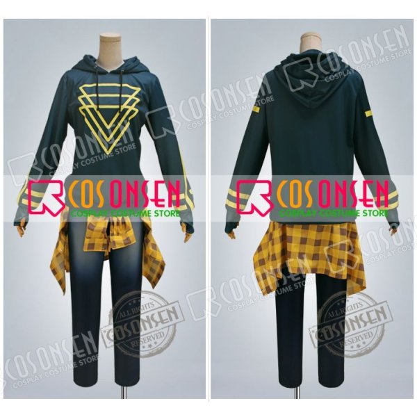 画像8: A3!(エースリー) 夏組 斑鳩三角 コスプレ衣装 (8)