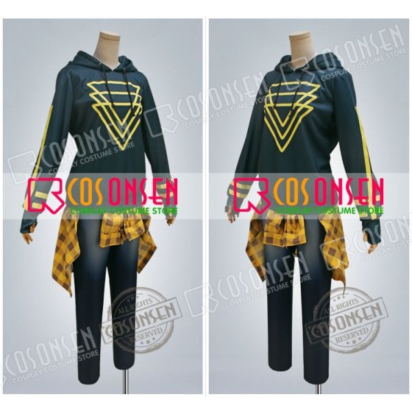 画像9: A3!(エースリー) 夏組 斑鳩三角 コスプレ衣装 (9)