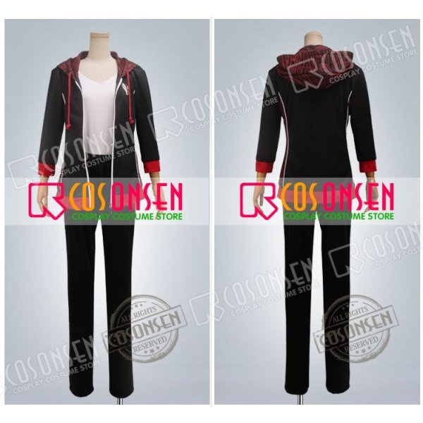 画像3: あんさんぶるスターズ あんスタ 招福*鬼と兄弟の節分祭 才能開花前 練習着 葵ひなた 朔間零 葵ゆうた 朔間凛月 衣更真緒 逆先夏目 春川宙 蓮巳敬人 コスプレ衣装 (3)