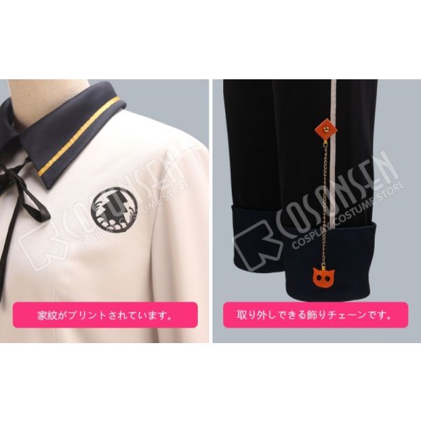 画像6: 【20%OFF】刀剣乱舞 とうらぶ 博多藤四郎 内番 コスプレ衣装 (6)