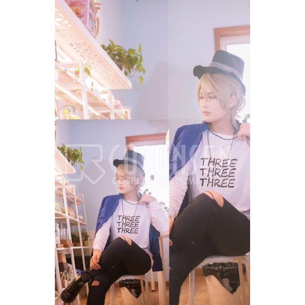 画像10: A3!(エースリー) 夏組 三好一成 コスプレ衣装 (10)