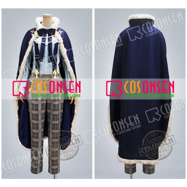 画像9: 【25%OFF】あんさんぶるスターズ あんスタ スカウト!ちいさな王さま 甘味の王さま 朱桜司 王さま衣装 コスプレ衣装 (9)