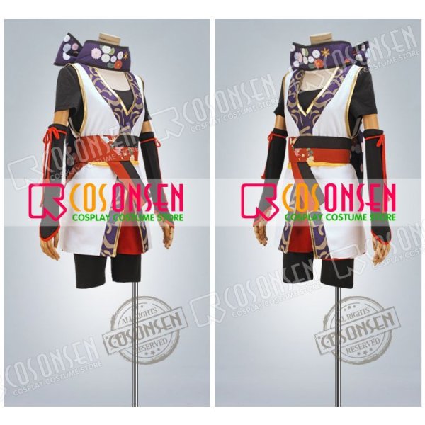 画像3: 【25%OFF】あんさんぶるスターズ あんスタ スカウト！浮き世エアライド 仙石忍 コスプレ衣装 (3)