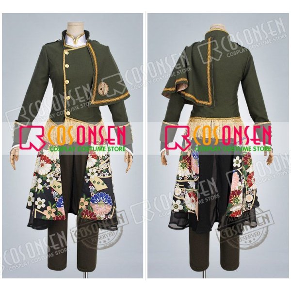 画像9: 【20%OFF】刀剣乱舞 ミュージカル2部ライブ衣装 阿津賀志山異聞 石切丸 コスプレ衣装 修正版 (9)