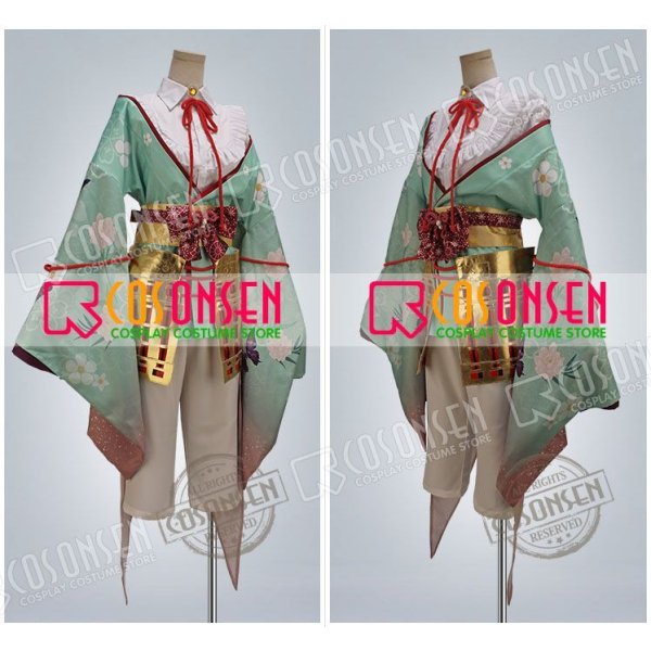 画像10: 戦刻ナイトブラッド 豊臣軍 竹中半兵衛 コスプレ衣装 (10)