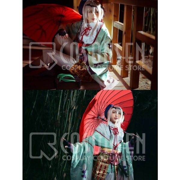 画像7: 戦刻ナイトブラッド 豊臣軍 竹中半兵衛 コスプレ衣装 (7)