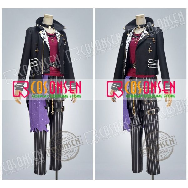 画像3: 【25%OFF】あんさんぶるスターズ あんスタ 追憶*それぞれのクロスロード 蓮巳敬人 コスプレ衣装 (3)