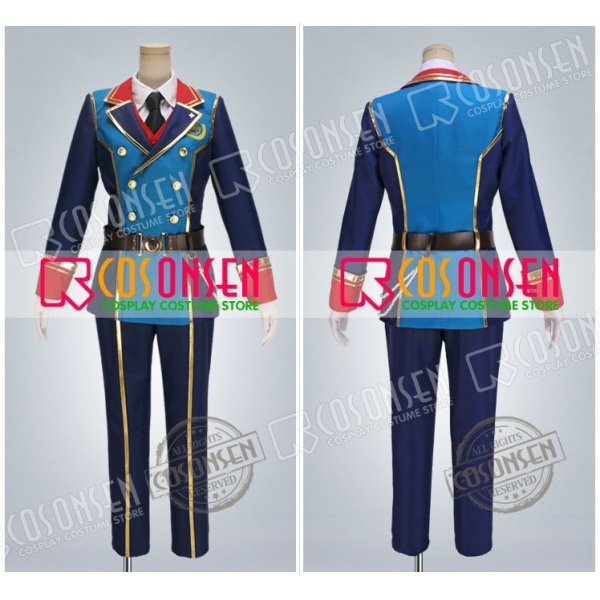画像2: アイドルマスター アイマス SideM Twilight Railroad Live 御手洗翔太 天ヶ瀬冬馬 伊集院北斗 円城寺道流 大河タケル 牙崎漣 コスプレ衣装 (2)