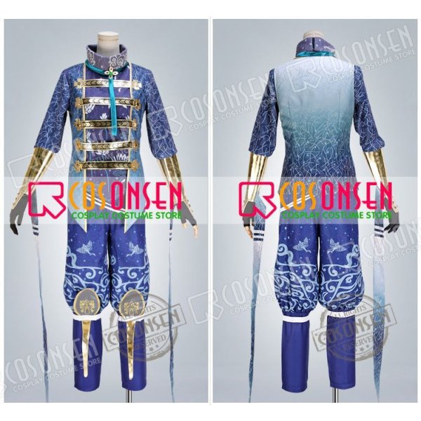 画像10: 戦刻ナイトブラッド 豊臣軍 黒田官兵衛 コスプレ衣装 (10)