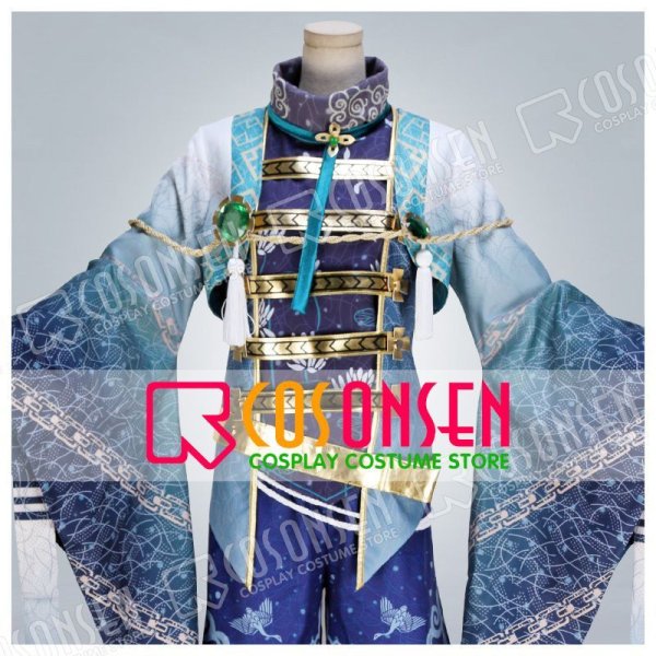 画像7: 戦刻ナイトブラッド 豊臣軍 黒田官兵衛 コスプレ衣装 (7)