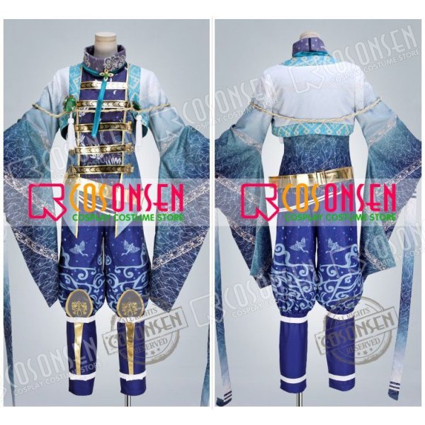 画像8: 戦刻ナイトブラッド 豊臣軍 黒田官兵衛 コスプレ衣装 (8)