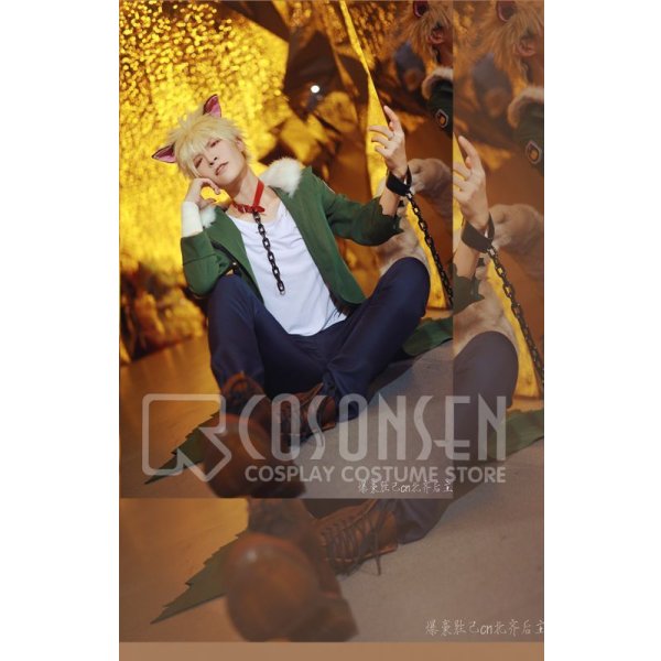 画像3: 僕のヒーローアカデミア ハロウィン キャラグッズのイラスト 爆豪勝己 コスプレ衣装 (3)