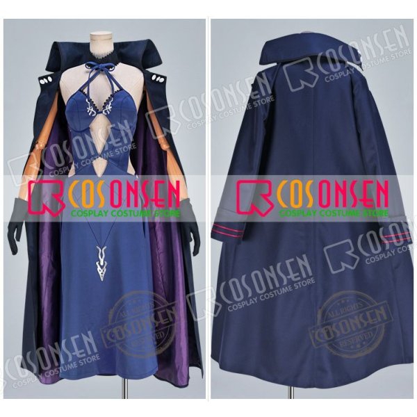 画像10: 【25%OFF】Fate/Grand Order FGO アルトリア・ペンドラゴン オルタ コスプレ衣装 第3再臨 (10)