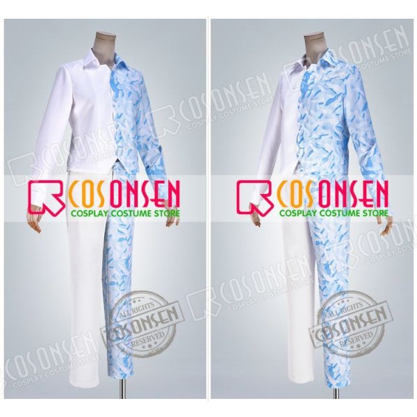 画像3: 僕のヒーローアカデミア 轟焦凍 ヒーローコスチューム 戦闘服 コスプレ衣装 (3)