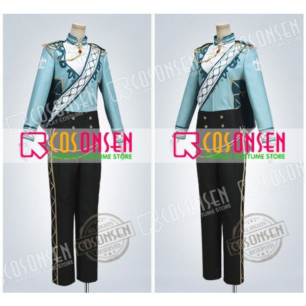 画像3: あんさんぶるスターズ あんスタ 祭典＊秀麗のフルール・ド・リス 鳴上嵐 コスプレ衣装 (3)