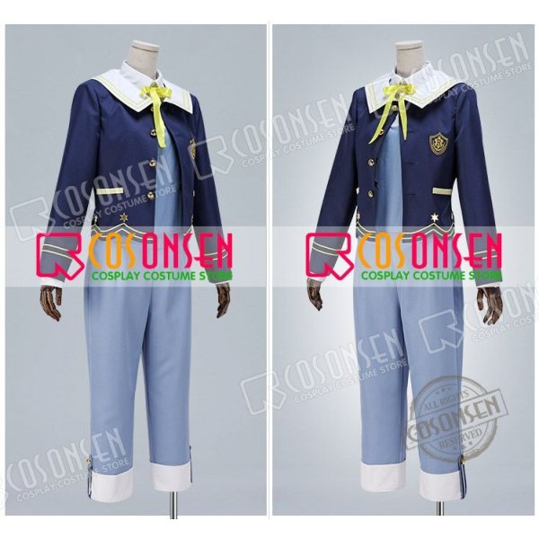 画像3: あんさんぶるスターズ あんスタ ユニットソングCD第3弾 vol.07 Ra*bitsラビッツ 真白友也 コスプレ衣装 (3)