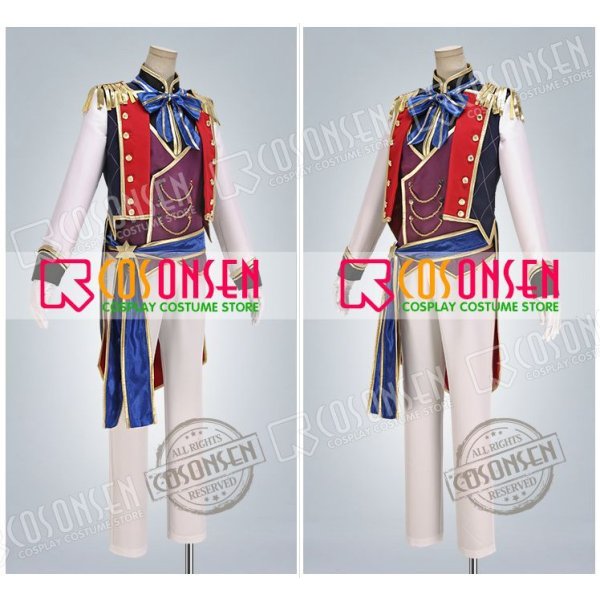 画像3: あんさんぶるスターズ あんスタ スカウト!エキセントリック 深海奏汰 五奇人 コスプレ衣装 (3)