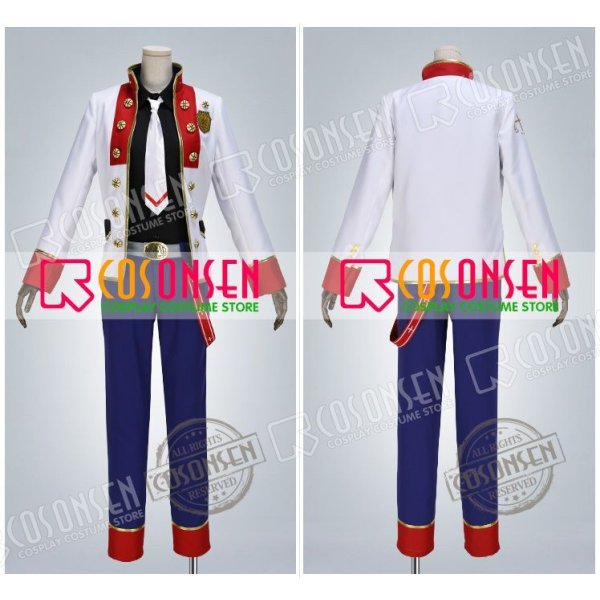 画像7: 【25%OFF】あんさんぶるスターズ あんスタ 金色の風＊励ましのウィッシングライブ 蓮巳敬人 鳴上嵐 羽風薫 コスプレ衣装 (7)