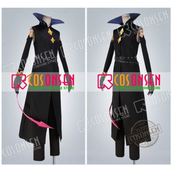 画像3: ツキウタ。 AGF2017企画ツキプロ合同エア舞台「ORIGIN」 魔族 Six Gravity 卯月新 コスプレ衣装 (3)