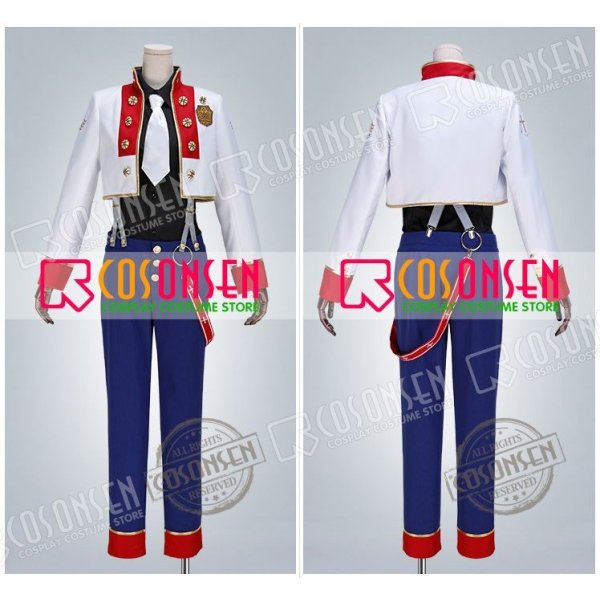 画像7: 【25%OFF】あんさんぶるスターズ あんスタ 金色の風*励ましのウィッシングライブ 逆先夏目 葵ひなた 影片みか コスプレ衣装 (7)