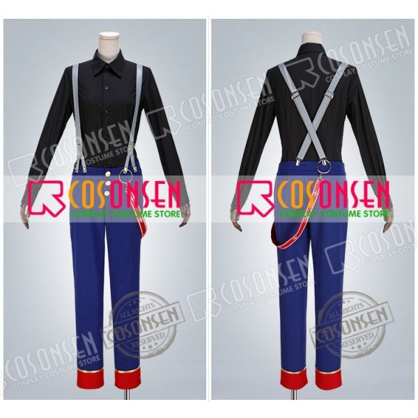 画像9: 【25%OFF】あんさんぶるスターズ あんスタ 金色の風*励ましのウィッシングライブ 逆先夏目 葵ひなた 影片みか コスプレ衣装 (9)