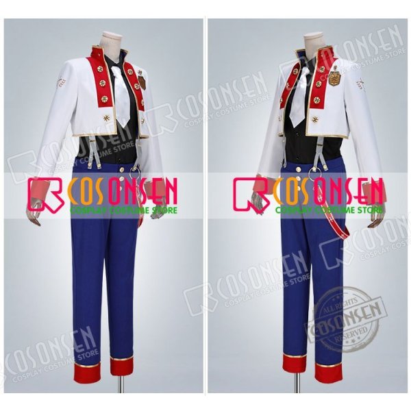 画像8: 【25%OFF】あんさんぶるスターズ あんスタ 金色の風*励ましのウィッシングライブ 逆先夏目 葵ひなた 影片みか コスプレ衣装 (8)