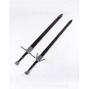 画像: ウィッチャー3 ワイルドハント ゲラルト Geralt 武器 剣 双剣 コスプレ道具140cm