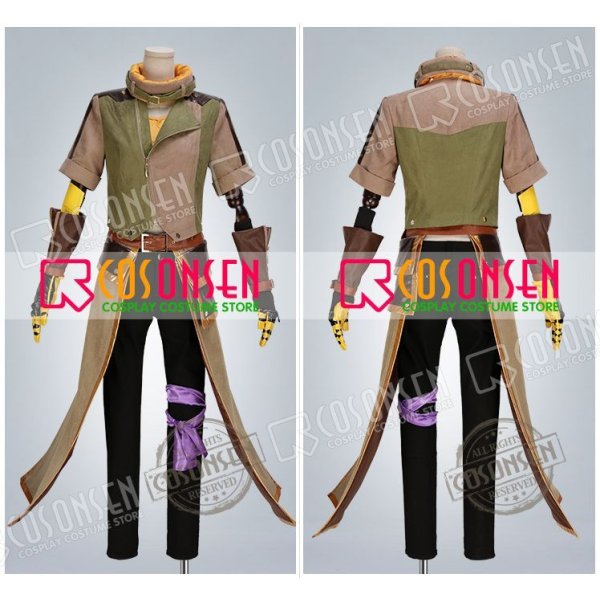 画像10: RWBY ルビー VOLUME 4 Yellow ヤン姉さん ヤン・シャオロン コスプレ衣装 (10)