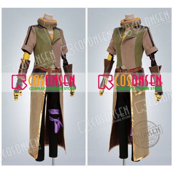 画像11: RWBY ルビー VOLUME 4 Yellow ヤン姉さん ヤン・シャオロン コスプレ衣装 (11)