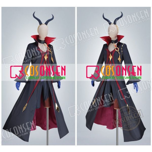 画像3: ツキウタ。 AGF2017企画ツキプロ合同エア舞台「ORIGIN」 魔族 Six Gravity 弥生春 コスプレ衣装 (3)