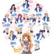 画像1: Love Live! ラブライブ! サンシャイン!! Aqours スクフェス夏 高海千歌 桜内梨子 松浦果南 黒澤ダイヤ 渡辺曜 津島善子 国木田花丸 小原鞠莉 黒澤ルビィ  コスプレ衣装 全員リボンタイ付き (1)