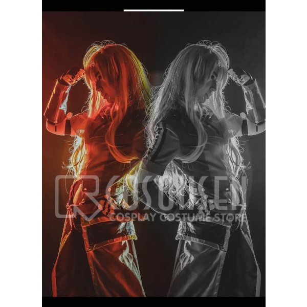 画像6: RWBY ルビー VOLUME 4 Yellow ヤン姉さん ヤン・シャオロン コスプレ衣装 (6)