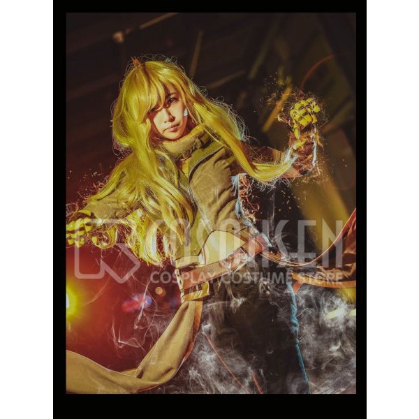 画像7: RWBY ルビー VOLUME 4 Yellow ヤン姉さん ヤン・シャオロン コスプレ衣装 (7)