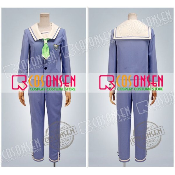 画像2: A3!(エースリー) 夏組 向坂椋 聖フローラ中学校制服 コスプレ衣装 (2)