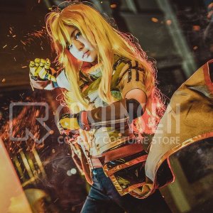 画像: RWBY ルビー VOLUME 4 Yellow ヤン姉さん ヤン・シャオロン コスプレ衣装