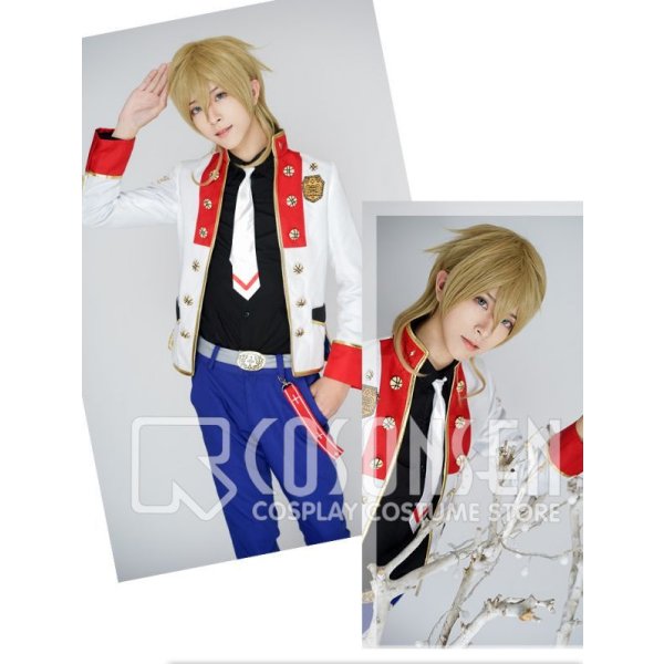 画像3: 【25%OFF】あんさんぶるスターズ あんスタ 金色の風＊励ましのウィッシングライブ 蓮巳敬人 鳴上嵐 羽風薫 コスプレ衣装 (3)