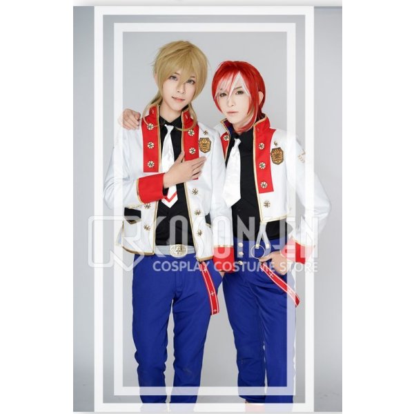 画像5: 【25%OFF】あんさんぶるスターズ あんスタ 金色の風＊励ましのウィッシングライブ 蓮巳敬人 鳴上嵐 羽風薫 コスプレ衣装 (5)