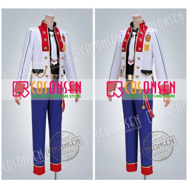 画像3: あんさんぶるスターズ あんスタ 金色の風＊励ましのウィッシングライブ 三毛縞斑 コスプレ衣装 (3)